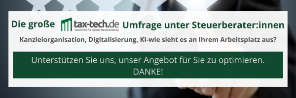 tax-tech Umfrage