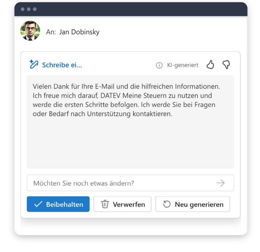 Mails beantworten mit KI